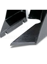 Anderson Composites Carbon Fiber Front Bumper Canards Chevrolet Corvette C7 Z06 2015-2018                                     - AC-FL14CHC7-Z6XC - Image 3