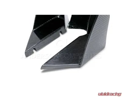 Anderson Composites Carbon Fiber Front Bumper Canards Chevrolet Corvette C7 Z06 2015-2018 - AC-FL14CHC7-Z6XC