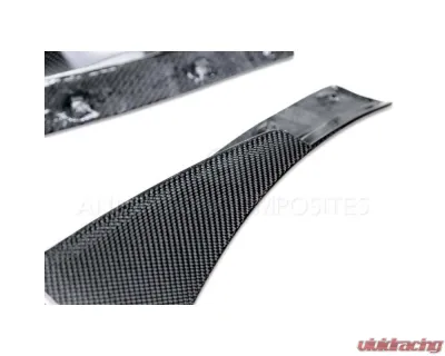 Anderson Composites Carbon Fiber Front Bumper Canards Chevrolet Corvette C7 Z06 2015-2018 - AC-FL14CHC7-Z6XC