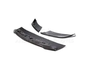 Anderson Composites 3pc Carbon Fiber Front Splitter Ford Mustang GT350R 2015-2023