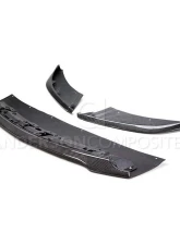 Anderson Composites 3pc Carbon Fiber Front Splitter Ford Mustang GT350R 2015-2023                                     - AC-FL15MU350 - Image 5
