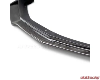 Anderson Composites Type-AZ Carbon Fiber Front Chin Spoiler for Chevrolet Camaro SS 2016-2021 - AC-FL16CHCAM-AZ