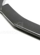 Anderson Composites Carbon Fiber Front Chin Splitter for 2017-2018 Chevrolet Camaro 1LE                                     - AC-FL17CHCAMZL-LE - Image 3