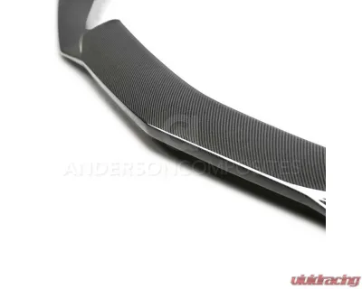 Anderson Composites Carbon Fiber Front Chin Splitter for 2017-2018 Chevrolet Camaro 1LE - AC-FL17CHCAMZL-LE