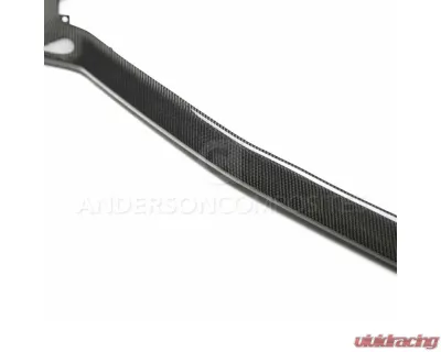 Anderson Composites Carbon Fiber Front Chin Splitter for Ford Mustang GT/EcoBoost 2018-2023 - AC-FL18FDMU-AO