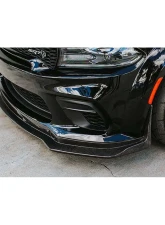 Anderson Composites Carbon Fiber Splitter/Lip Dodge 2020-2021                                     - AC-FL20DGCR-MB - Image 6