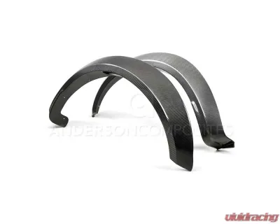 Anderson Composit's Carbon Fiber Type-wide Front Fender Flares (Pair) Ford Raptor 2017-2020 - AC-FLR17FDRA-F-W