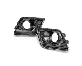 Anderson Composites Carbon Fiber Fog Light Bezels Chevrolet Camaro Z28 2014-2015