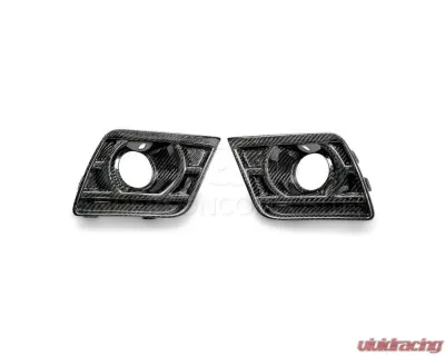 Anderson Composites Carbon Fiber Fog Light Bezels Chevrolet Camaro Z28 2014-2015 - AC-FLS14CHCAM-Z28
