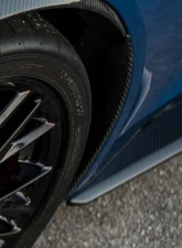 Anderson Composites Carbon Fiber Front Mud Flaps Chevrolet Corvette C7 Stingray | Z06 2014-2019                                     - AC-FMG14CHC7-OE - Image 2
