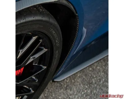 Anderson Composites Carbon Fiber Front Mud Flaps Chevrolet Corvette C7 Stingray | Z06 2014-2019 - AC-FMG14CHC7-OE