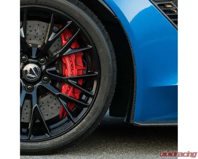 Anderson Composites Carbon Fiber Front Mud Flaps Chevrolet Corvette C7 Stingray | Z06 2014-2019 - AC-FMG14CHC7-OE