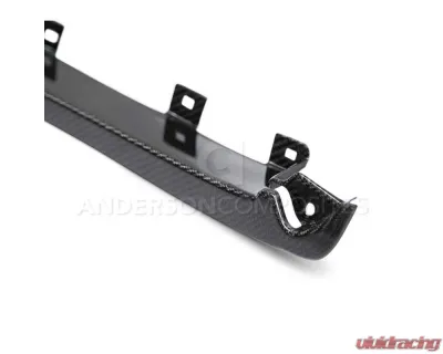 Anderson Composites Carbon Fiber Rear Splash Guards for Ford Mustang GT350 2015-2023 - AC-FSG15MU350