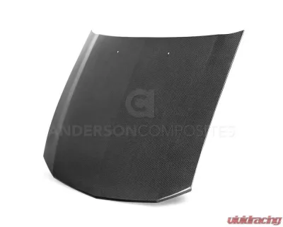 Anderson Composites Type-OE Carbon Fiber Hood Ford Mustang GT | GT500 | V6 2005-2009 - AC-HD0506FDMU-OE