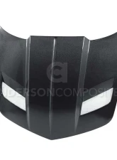 Anderson Composites Carbon Fiber BB-II Style Hood Chevrolet Camaro 2010-2013                                     - AC-HD1011CHCAM-BBII - Image 6