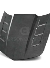 Anderson Composites TSII Style Carbon Fiber Hood Chevrolet Camaro 2010-2013                                     - AC-HD1011CHCAM-TSII - Image 4