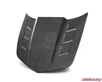 Anderson Composites TSII Style Carbon Fiber Hood Chevrolet Camaro 2010-2013 - AC-HD1011CHCAM-TSII