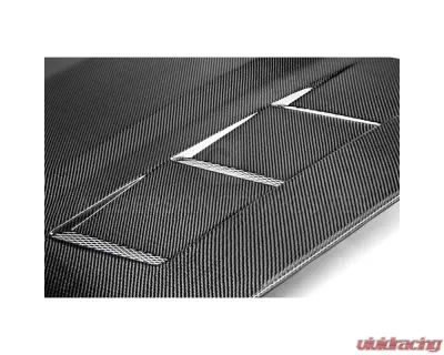 Anderson Composites TSII Style Carbon Fiber Hood Chevrolet Camaro 2010-2013 - AC-HD1011CHCAM-TSII