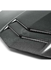 Anderson Composites TT Style Carbon Fiber Hood Chevrolet Camaro 2010-2013                                     - AC-HD1011CHCAM-TT - Image 3