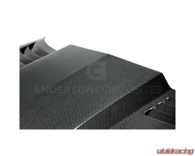 Anderson Composites TT Style Carbon Fiber Hood Chevrolet Camaro 2010-2013 - AC-HD1011CHCAM-TT