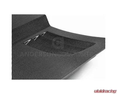 Anderson Composites TT Style Carbon Fiber Hood Chevrolet Camaro 2010-2013 - AC-HD1011CHCAM-TT