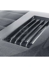 Anderson Composites Carbon Fiber Hood SS-Style Ford Mustang Shelby GT500 | GT | V6 2010-2014                                     - AC-HD1011FDMU-SS - Image 3