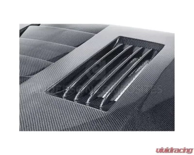 Anderson Composites Carbon Fiber Hood SS-Style Ford Mustang Shelby GT500 | GT | V6 2010-2014 - AC-HD1011FDMU-SS