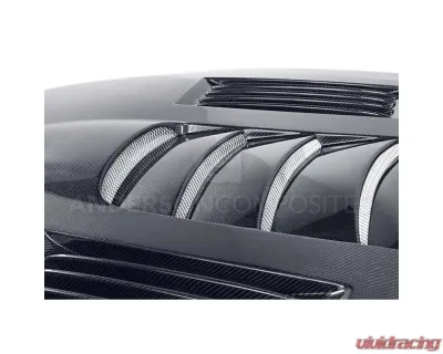 Anderson Composites Carbon Fiber Hood SS-Style Ford Mustang Shelby GT500 | GT | V6 2010-2014 - AC-HD1011FDMU-SS