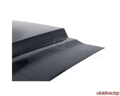 Anderson Composites Carbon Fiber Hood TS-Style Ford Mustang Shelby GT500 | GT | V6 2010-2014 - AC-HD1011FDMU-TS