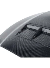 Anderson Composites Carbon Fiber Hood TS-Style Ford Mustang Shelby GT500 | GT | V6 2010-2014                                     - AC-HD1011FDMU-TS - Image 6