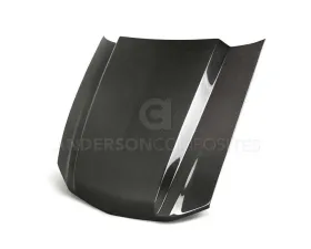 Anderson Composites Type-CJ 3in Carbon Fiber Cowl Hood Ford Mustang 2010-2012