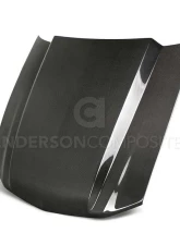 Anderson Composites Type-CJ 3in Carbon Fiber Cowl Hood Ford Mustang 2010-2012                                     - AC-HD10FDMU-CJ - Image 6