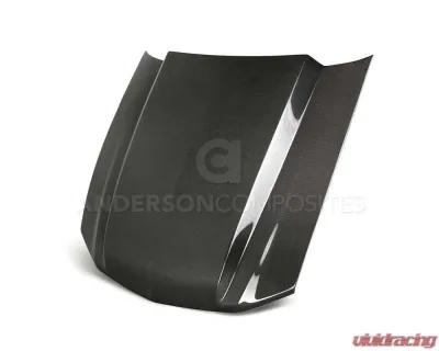 Anderson Composites Type-CJ 3in Carbon Fiber Cowl Hood Ford Mustang 2010-2012 - AC-HD10FDMU-CJ