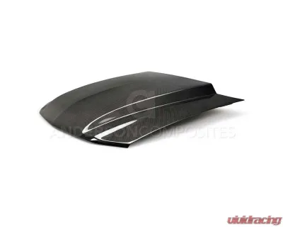 Anderson Composites Type-CJ 3in Carbon Fiber Cowl Hood Ford Mustang 2010-2012 - AC-HD10FDMU-CJ