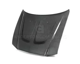 Anderson Composites Carbon Fiber Hood OEM-Style Dodge Charger 2011-2013