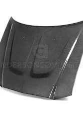 Anderson Composites Carbon Fiber Hood OEM-Style Dodge Charger 2011-2013                                     - AC-HD1113DGCR4D-OE - Image 4