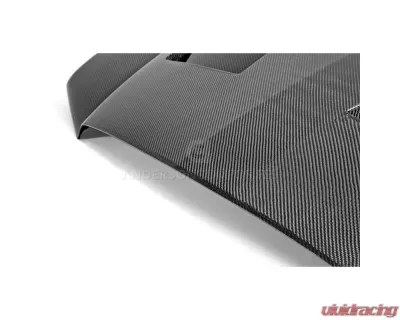 Anderson Composites Carbon Fiber Hood Type-TS Style Dodge Charger 2011-2013 - AC-HD1113DGCR4D-TS