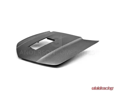 Anderson Composites Dry Carbon Fiber Hood Chevrolet Camaro SS | 1LE | Z28 2014-2015 - AC-HD14CHCAM-Z28-DRY