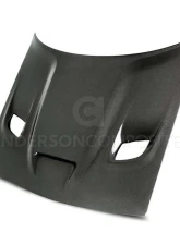 Anderson Composites Type-OE Carbon Fiber Hood Dodge Challenger Hellcat 2015-2018                                     - AC-HD15DGCHHC-OE - Image 4
