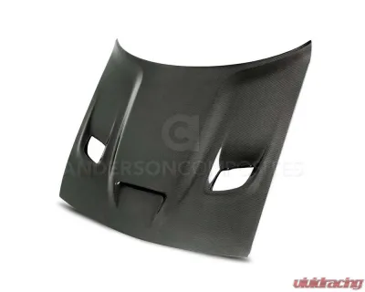 Anderson Composites Type-OE Carbon Fiber Hood Dodge Challenger Hellcat 2015-2018 - AC-HD15DGCHHC-OE