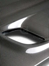 Anderson Composites Type-OE Carbon Fiber Hood Dodge Challenger Hellcat 2015-2018                                     - AC-HD15DGCHHC-OE - Image 3