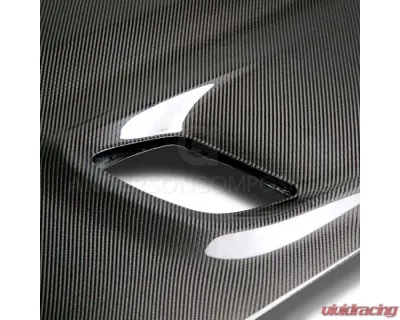 Anderson Composites Type-OE Carbon Fiber Hood Dodge Challenger Hellcat 2015-2018 - AC-HD15DGCHHC-OE