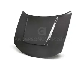 Anderson Composites Type DM (Demon Style) Carbon Fiber Hood Dodge Charger 2015-2018