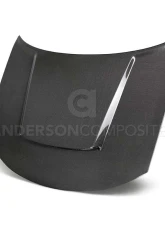 Anderson Composites Type DM (Demon Style) Carbon Fiber Hood Dodge Charger 2015-2018                                     - AC-HD15DGCR-DM - Image 5