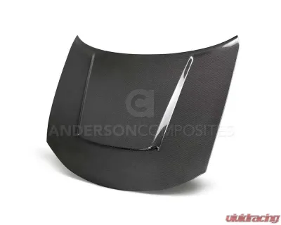 Anderson Composites Type DM (Demon Style) Carbon Fiber Hood Dodge Charger 2015-2018 - AC-HD15DGCR-DM