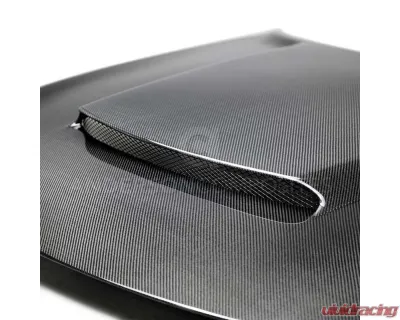 Anderson Composites Type DM (Demon Style) Carbon Fiber Hood Dodge Charger 2015-2018 - AC-HD15DGCR-DM