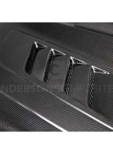 Anderson Composites Carbon Fiber Hood Ram Air Style Ford Mustang 2015-2017                                     - AC-HD15FDMU-AB-DS - Image 4