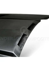 Anderson Composites Fiberglass Ram Air Hood Ford Mustang GT 2015-2017                                     - AC-HD15FDMU-AB-GF - Image 5