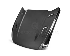 Anderson Composites Carbon Fiber Hood GTH Style Ford Mustang 2015-2023