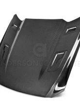 Anderson Composites Carbon Fiber Hood GTH Style Ford Mustang 2015-2023                                     - AC-HD15FDMU-AT-DS - Image 5